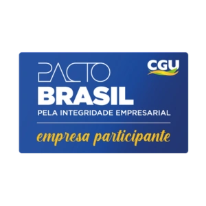 Selo do Pacto Brasil pela Integridade Empresarial